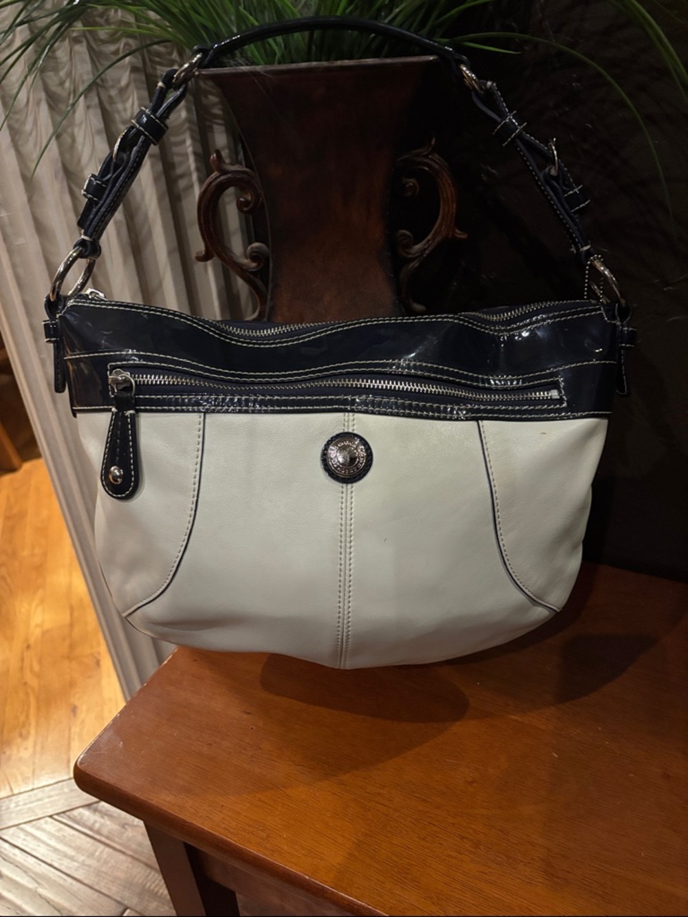 Coach Kristin Leather Hobo, style number F14388
